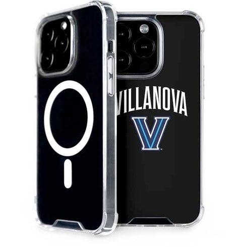 Villanova University V Black iPhone 15 Pro MagSafe Case